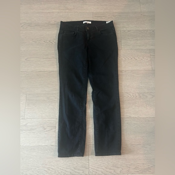 See by Chloe Black Logo Slim Fit Jeans Size 27 - Picture 1 of 5